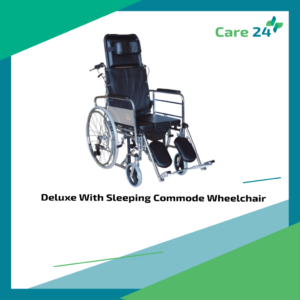 Sleeping Commode Wheelchair